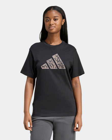 Immagine di ADIDAS - TSHIRT NERA DA DONNA CON LOGO ANIMAL -  KB7142