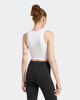 Immagine di ADIDAS - CANOTTA CROPPED BIANCA IMBOTTITA DA DONNA -  JZ6876