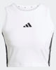 Immagine di ADIDAS - CANOTTA CROPPED BIANCA IMBOTTITA DA DONNA -  JZ6876