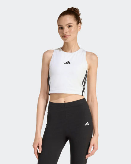 Immagine di ADIDAS - CANOTTA CROPPED BIANCA IMBOTTITA DA DONNA -  JZ6876