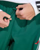 Immagine di ADIDAS - PANTALONE ESSENTIAL VERDE CON BANDE BIANCHE DA DONNA - KD9451