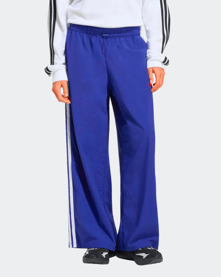 Immagine di ADIDAS - PANTALONE ESSENTIAL BLU CON BANDE BIANCHE DA DONNA - KD9450