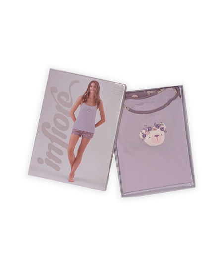 Immagine di DONNA PIGIAMA SS SERAFINO ORSO