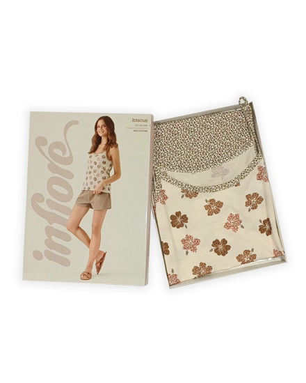 Immagine di DONNA PIGIAMA SS FLOWER LEOPARDATO