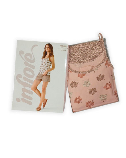 Immagine di DONNA PIGIAMA SS FLOWER LEOPARDATO