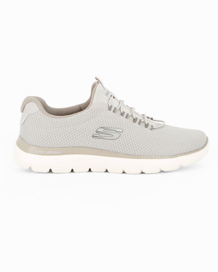 Immagine di SKECHERS - SUMMITS - CORLEN - Sneakers taupe da uomo con plantare ammortizzato memory foam