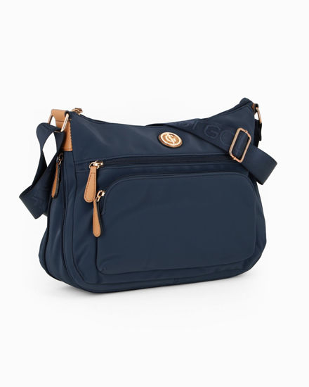 Immagine di BORSA A SPALLA NAPP.3ZIP+TASCA BOMBATA