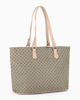 Immagine di LAURA BIAGIOTTI - Borsa shopping beige loggata
