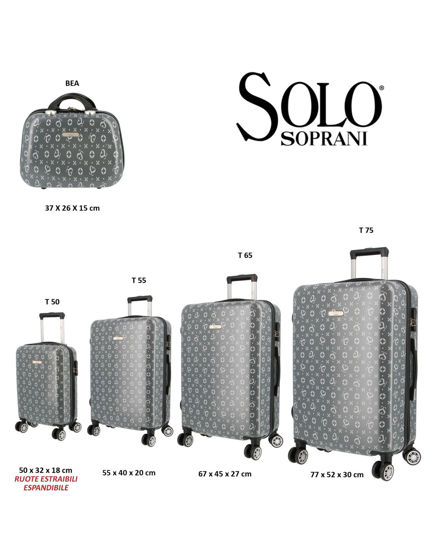 Immagine di SET TROLLEY ABS FANTASIA SIMBOLI LOGO