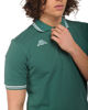 Immagine di KAPPA - POLO VERDE DA UOMO CON BORDINO A CONTRASTO LOGO MALTAX 9