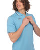 Immagine di KAPPA - POLO AZZURRO CIELO DA UOMO CON BORDINO A CONTRASTO LOGO MALTAX 10