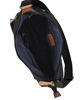 Immagine di JUST GOLF - Borsa nera con doppia tasca frontale, manico regolabile e cerniera ad espansione