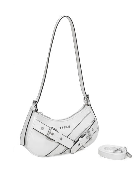 Immagine di BORSA A SPALLA CON FIBBIE