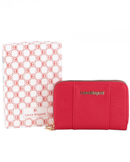 Immagine di LAURA BIAGIOTTI - Portafoglio rosso con due scomparti principali