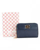 Immagine di LAURA BIAGIOTTI - Portafoglio blu con due scomparti principali