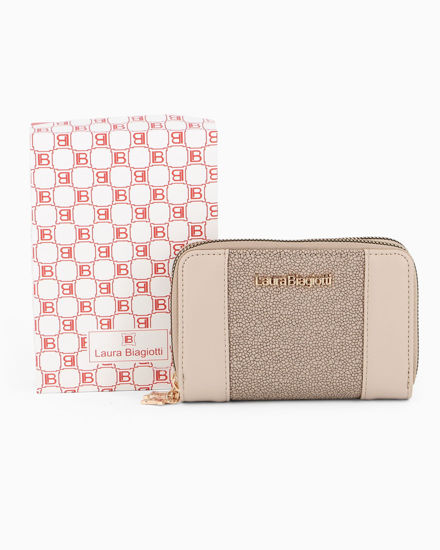 Immagine di LAURA BIAGIOTTI - Portafoglio terra con due scomparti principali