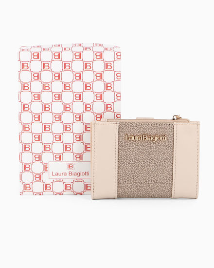 Immagine di LAURA BIAGIOTTI - Portafoglio naturale con pattina