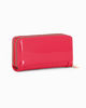 Immagine di LAURA BIAGIOTTI - Portafoglio rosso in vernice con due scomparti principali, polsiera removbiile
