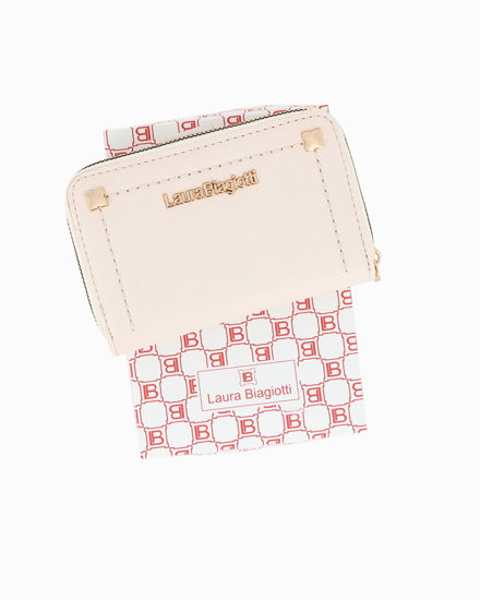 Immagine di LAURA BIAGIOTTI - Portafoglio naturale con pattina
