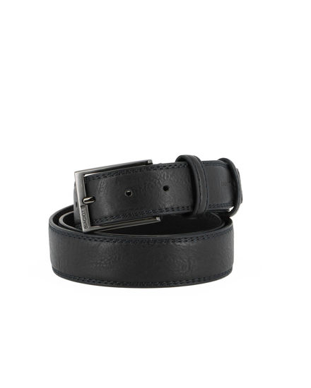 Immagine di LAURA BIAGIOTTI - Cinta nera da uomo con fodera in VERA PELLE