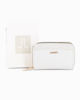 Immagine di LANCETTI - Portafoglio bianco con due scomparti principali