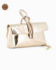 Immagine di DIVAS - Minibag laminata oro in VERA PELLE - MADE IN ITALY
