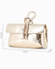 Immagine di DIVAS - Minibag laminata oro in VERA PELLE - MADE IN ITALY
