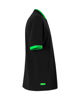Immagine di POLO MM LOGO NEON BLACK-GREEN FLUO