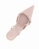 Immagine di MISS GLOBO - Décolleté slingback nude in vernice con sottopiede in memory foam, tacco 7,5CM