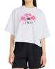 Immagine di T-SHIRT MM WATERCOLOR PINK BOXY WHITE
