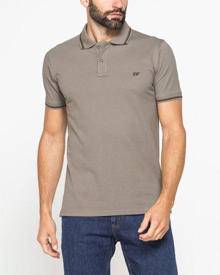 Immagine di POLO PIQUET MM BASIC BORDINO CONTRASTO