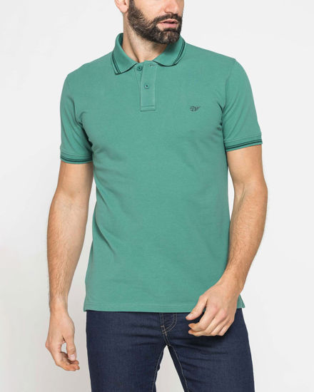 Immagine di POLO PIQUET MM BASIC BORDINO CONTRASTO