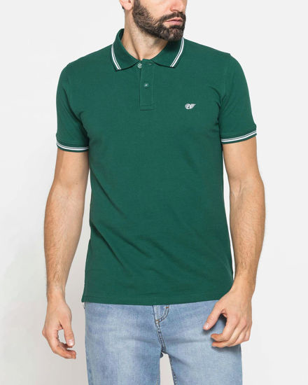 Immagine di POLO PIQUET MM BASIC BORDINO CONTRASTO