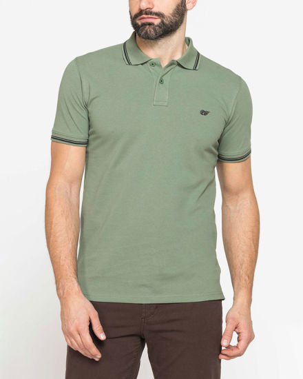 Immagine di POLO PIQUET MM BASIC BORDINO CONTRASTO