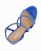 Immagine di MISS GLOBO - Sandalo gioiello blu con strass, tacco 8,5CM