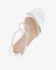 Immagine di MISS GLOBO - Sandalo bianco con cinturini in strass, tacco 7CM