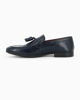 Immagine di CLASS MAN - Mocassino blu in VERA PELLE con nappe