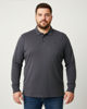 Immagine di CARRERA - POLO OVER MANICA LUNGA GRIGIO SCURO DA UOMO