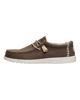 Immagine di HEY DUDE- SCARPA WALLY STRETCH CANVAS, MARRONE - 40700-2LN