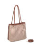 Immagine di SHOPPING INTRECCIATA BICOLORE