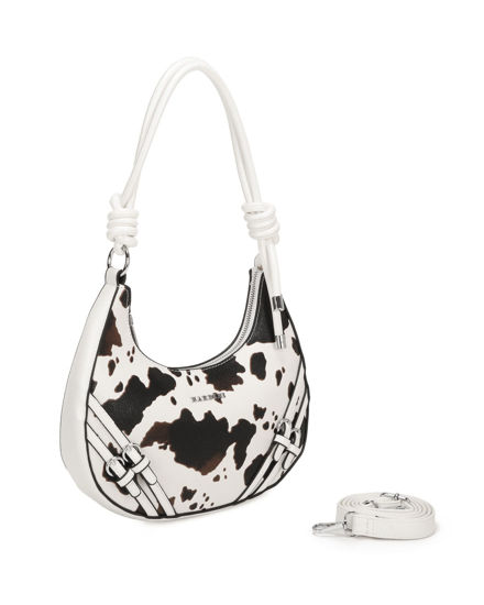 Immagine di HOBO BAG CON MANICO NODI E FIBBIE DAV.