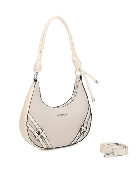 Immagine di HOBO BAG CON MANICO NODI E FIBBIE DAV.