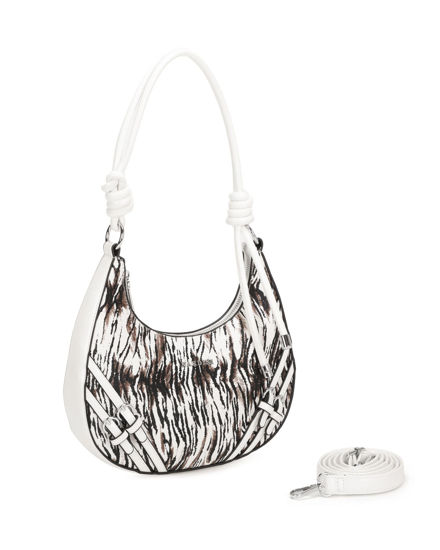 Immagine di HOBO BAG CON MANICO NODI E FIBBIE DAV.