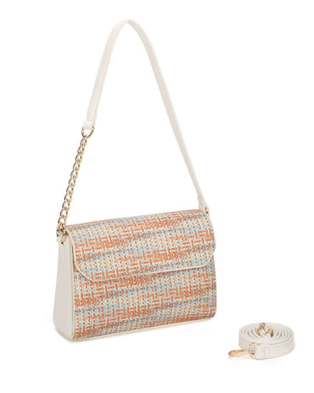 Immagine di BORSA A SPALLA CON PATTINA