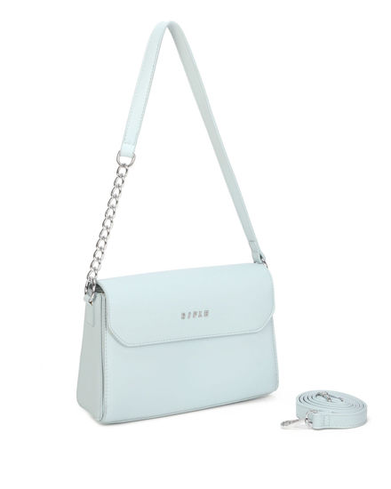 Immagine di BORSA A SPALLA CON PATTINA