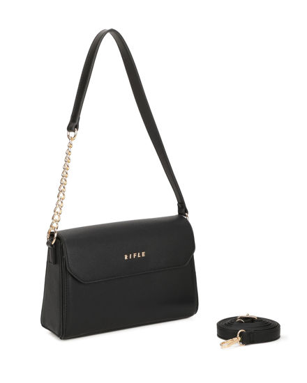 Immagine di BORSA A SPALLA CON PATTINA