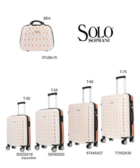 Immagine di SOLO SOPRANI - TROLLEY LATTE LOGGATO IN ABS 4 RUOTE