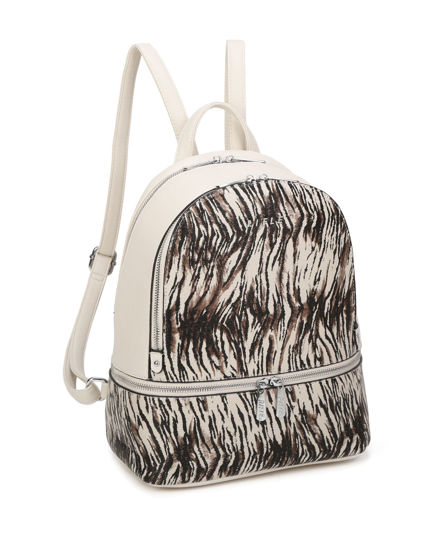 Immagine di ZAINO GRANDE ECOPELLE 2ZIP+FONDO ZIP