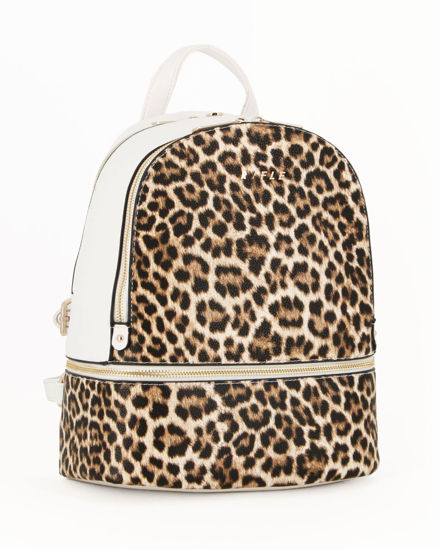 Immagine di RIFLE - Zaino maculato con due scomparti principali e tasca frontale con zip orizzontale