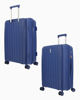 Immagine di RIFLE - TROLLEY BLU IN ABS 4 RUOTE CON COMBINAZIONE TSA
